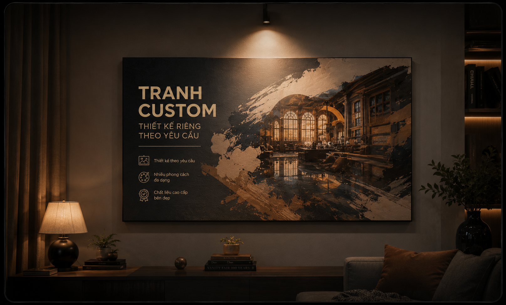 Tranh Custom